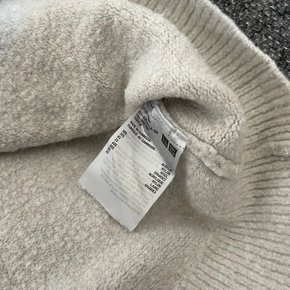 4/$24 🧡 Uniqlo Cream Women's Cardigan - Picture 9 of 9